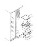 Fresh food shelves