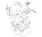 GE PSC23SSNASS ice maker & dispenser diagram