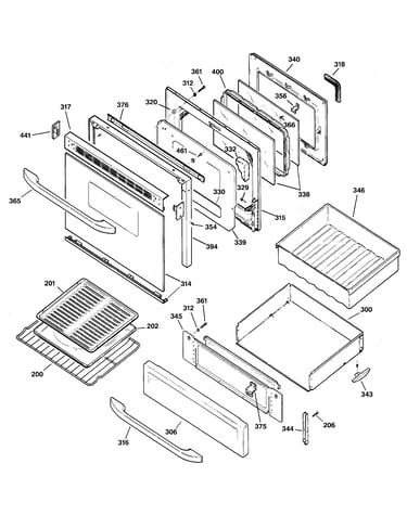 Door & drawer parts