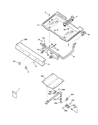 Gas & burner parts