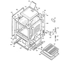 GE JGBS04PPA1WW body parts diagram