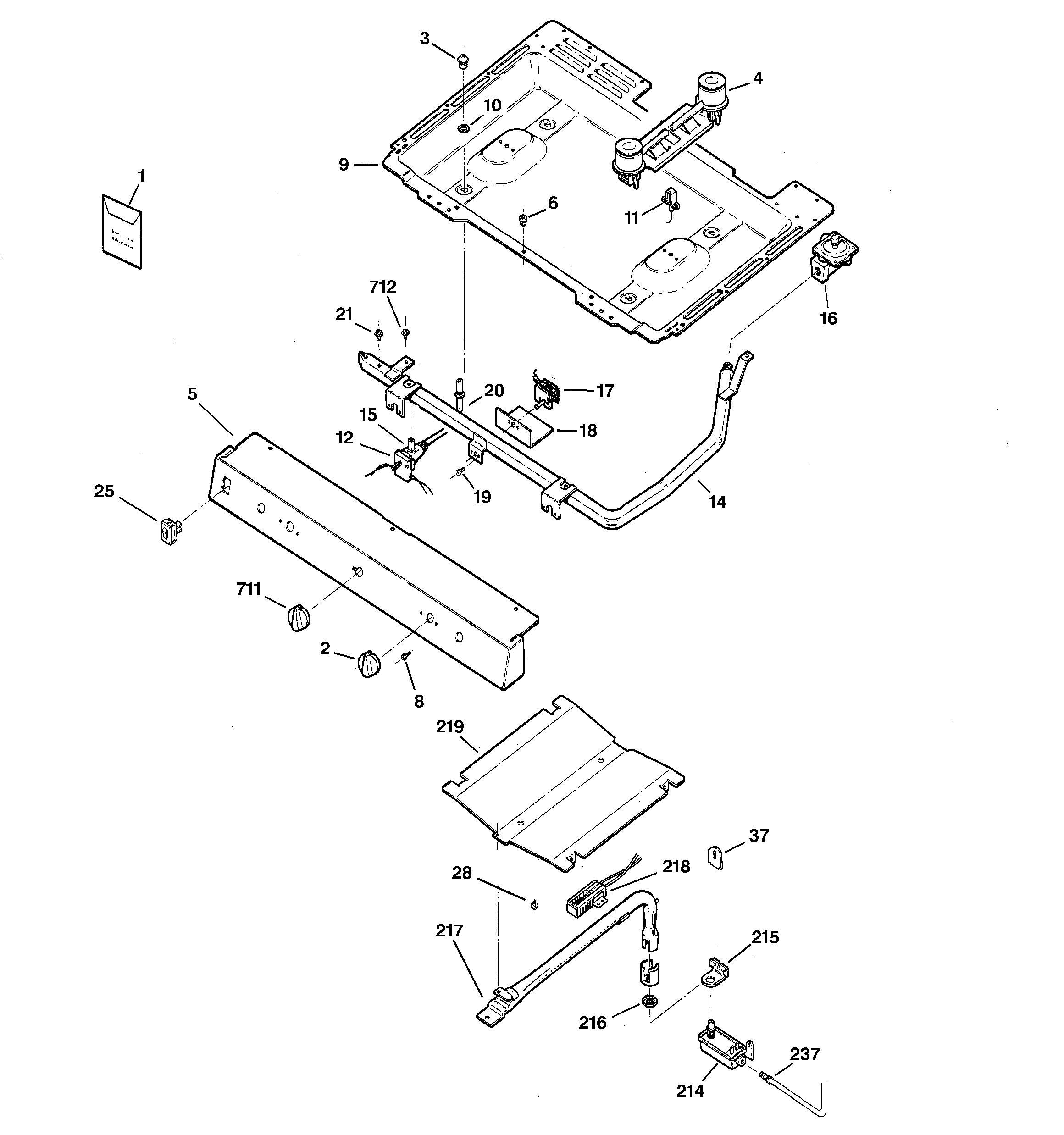 Gas & burner parts