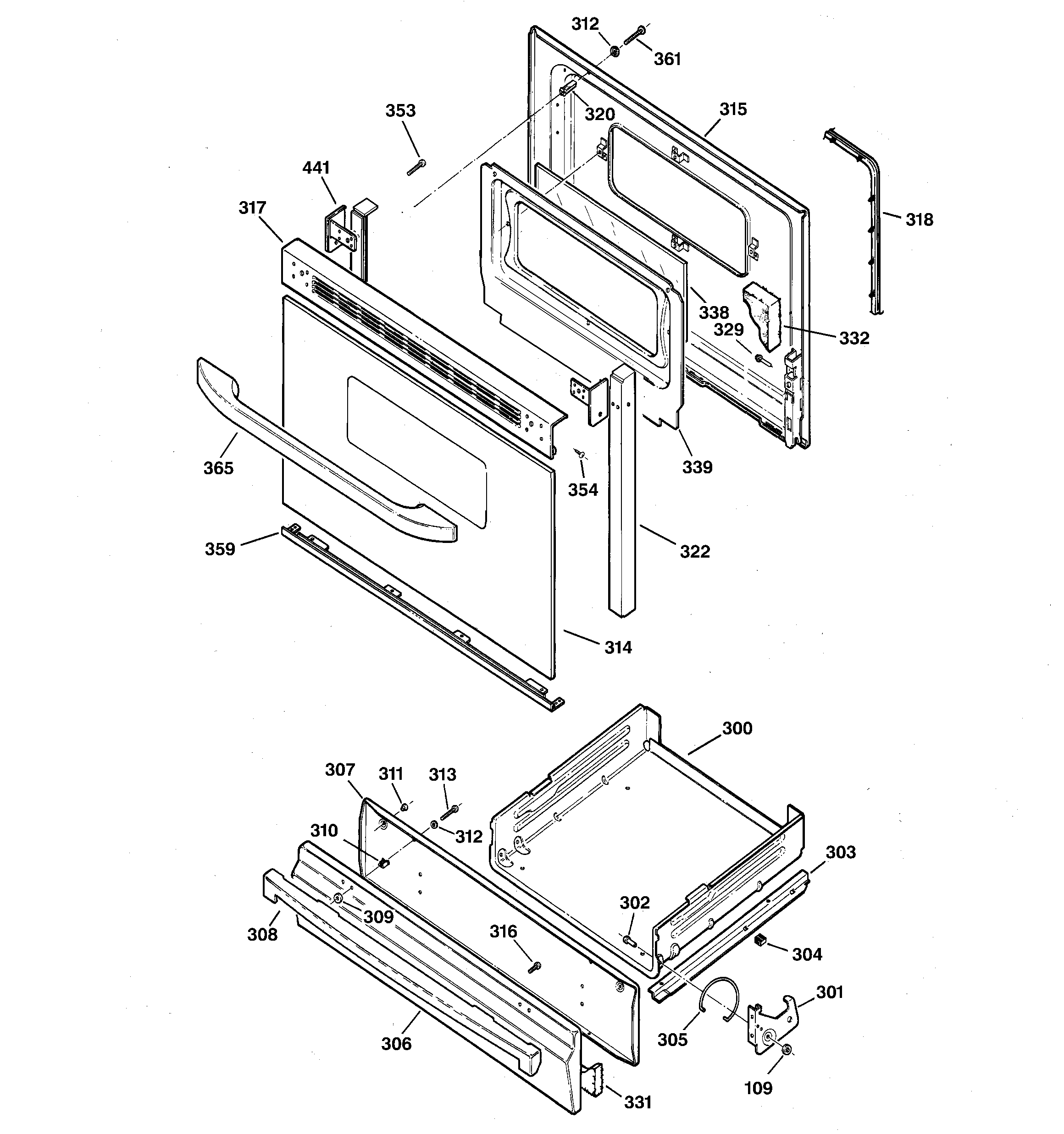 Door & drawer parts