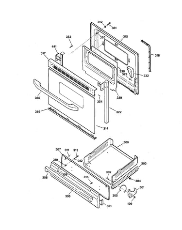 Door & drawer parts