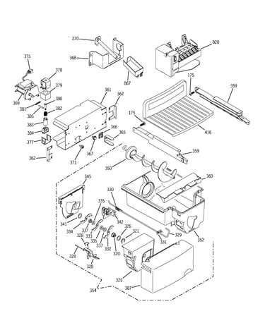 Ice maker & dispenser