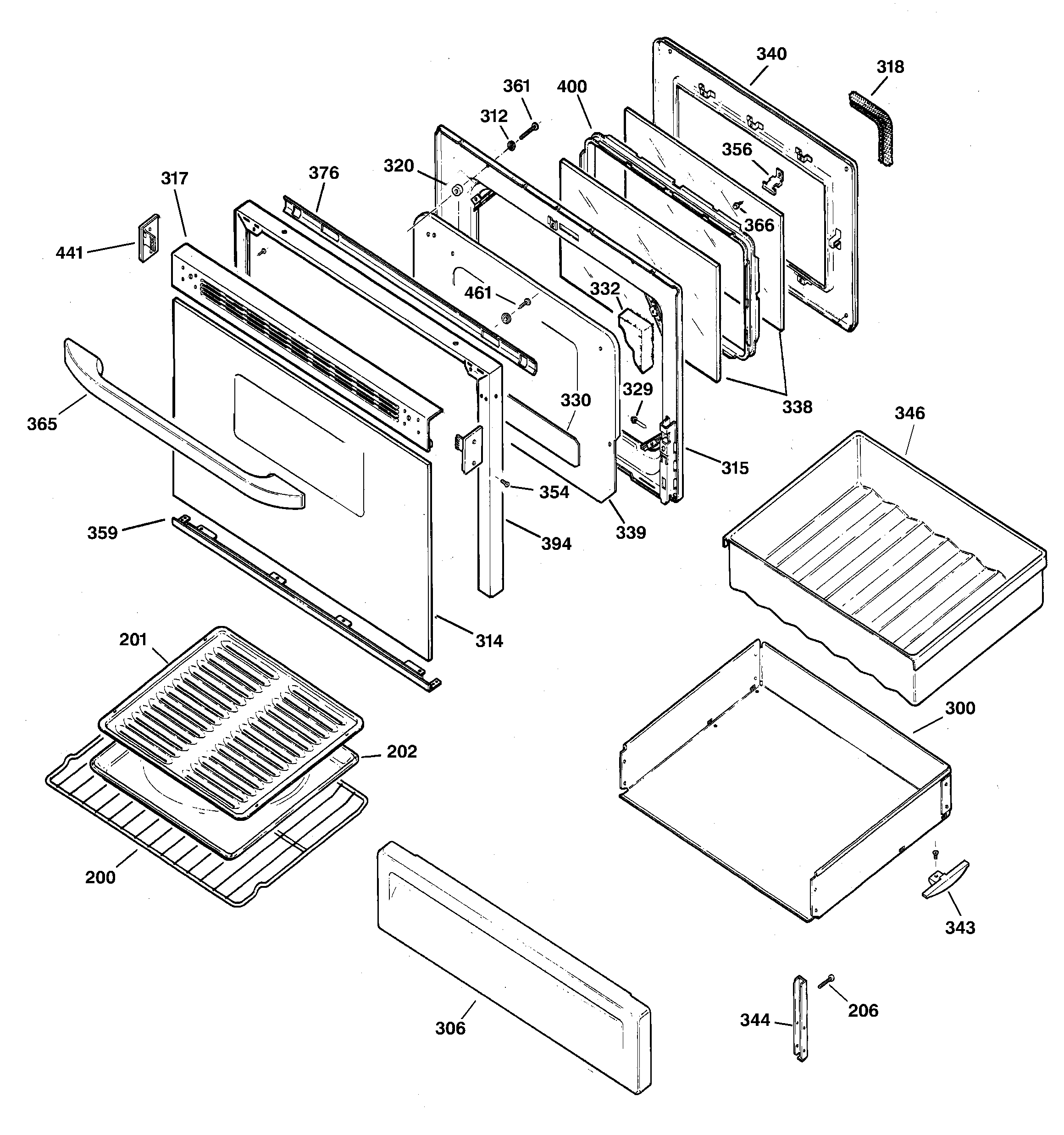 Door & drawer parts