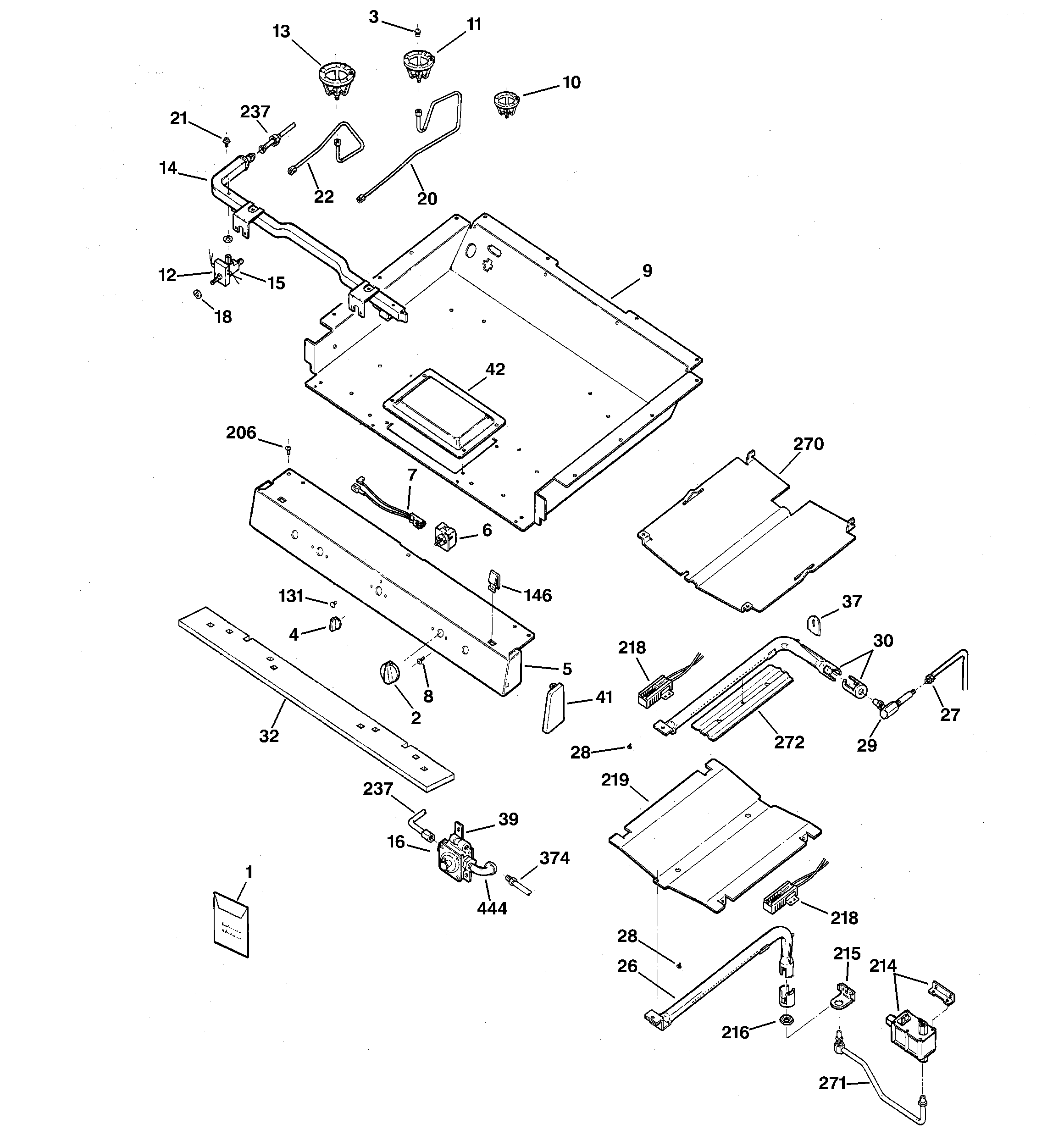 GAS & BURNER PARTS