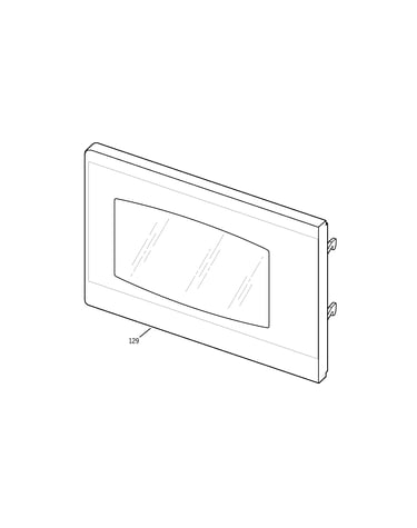 Microwave door