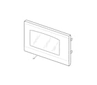 GE JTP86CF1CC microwave door diagram