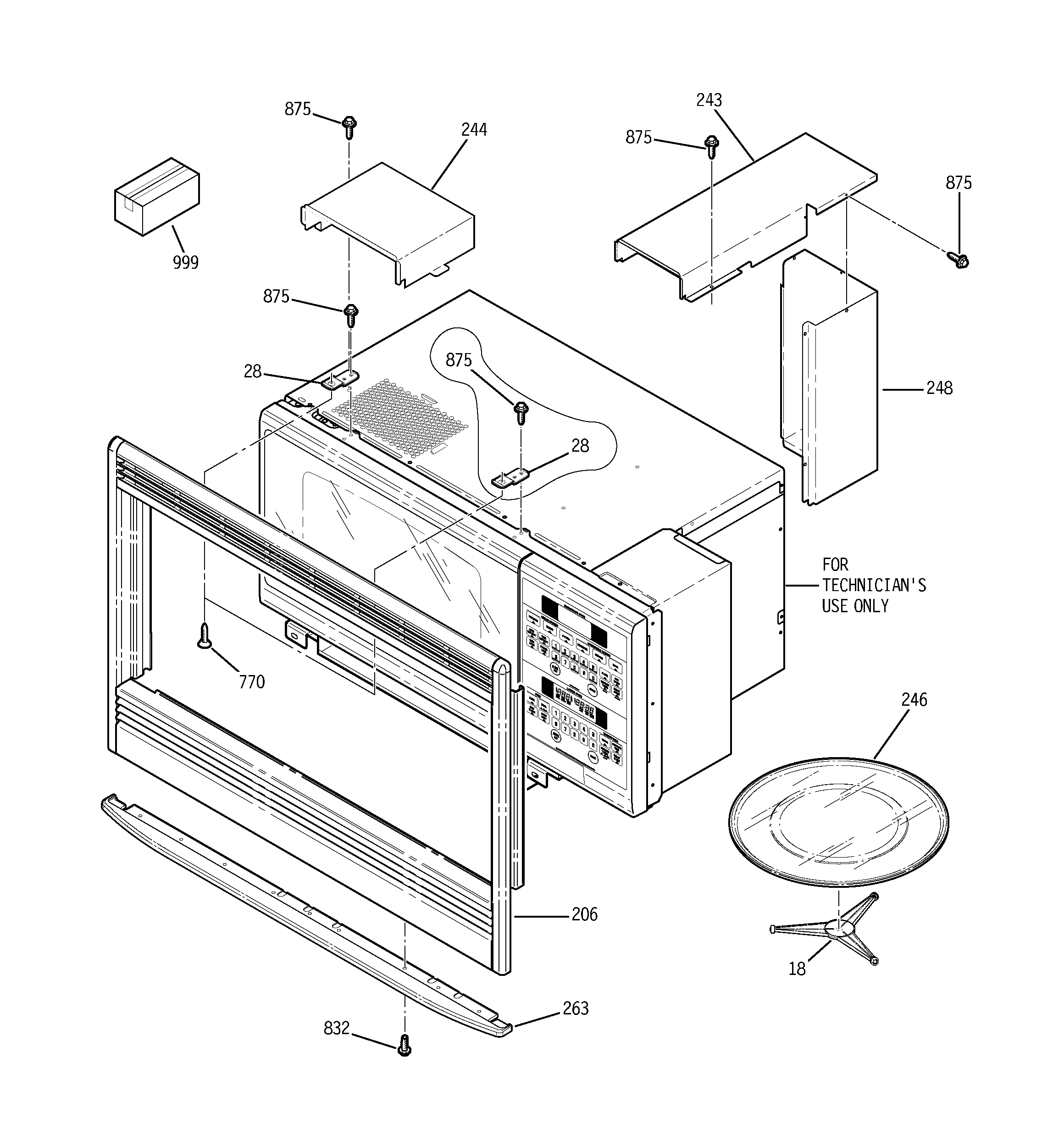 MICROWAVE ENCLOSURE