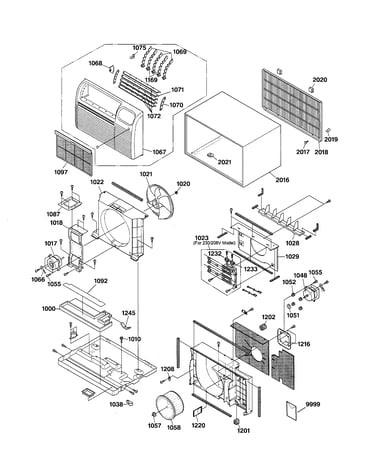 Cabinet & components