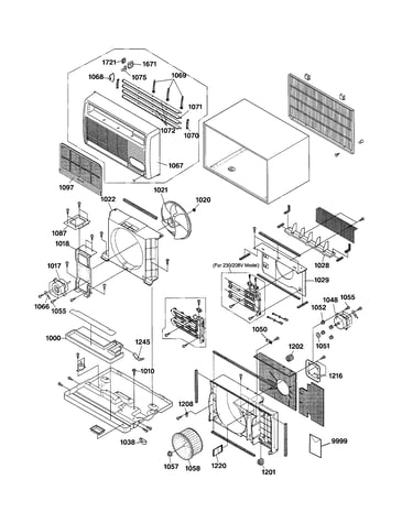 Cabinet & components