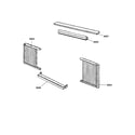 GE AJCS06LZAM1 mounting parts & frame diagram