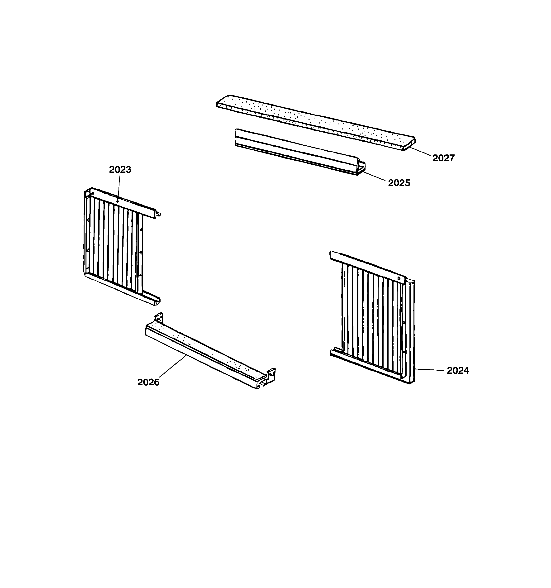Mounting parts & frame