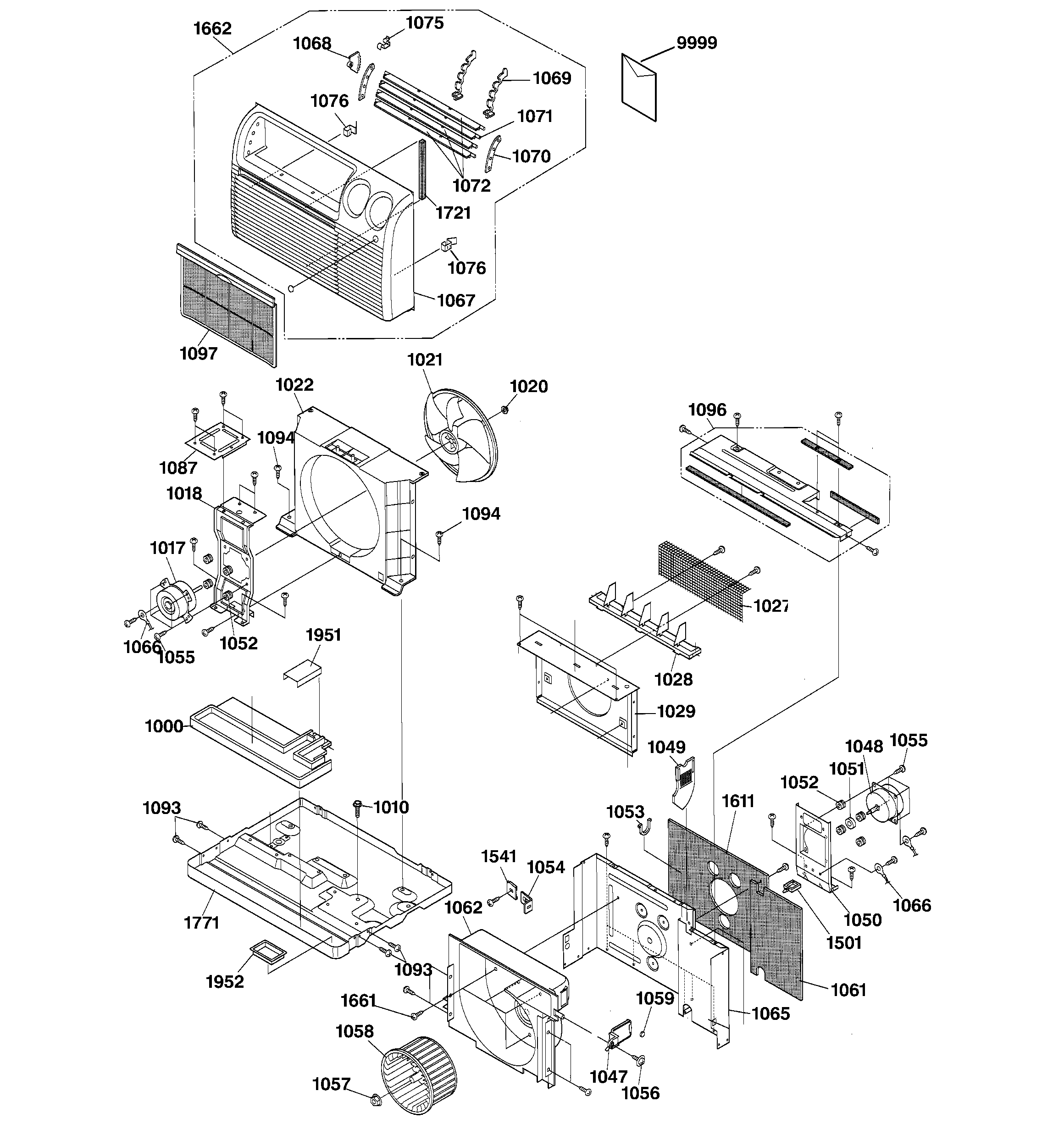 CABINET & COMPONENTS