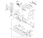 GE ZISB480DMB ice maker & dispenser diagram