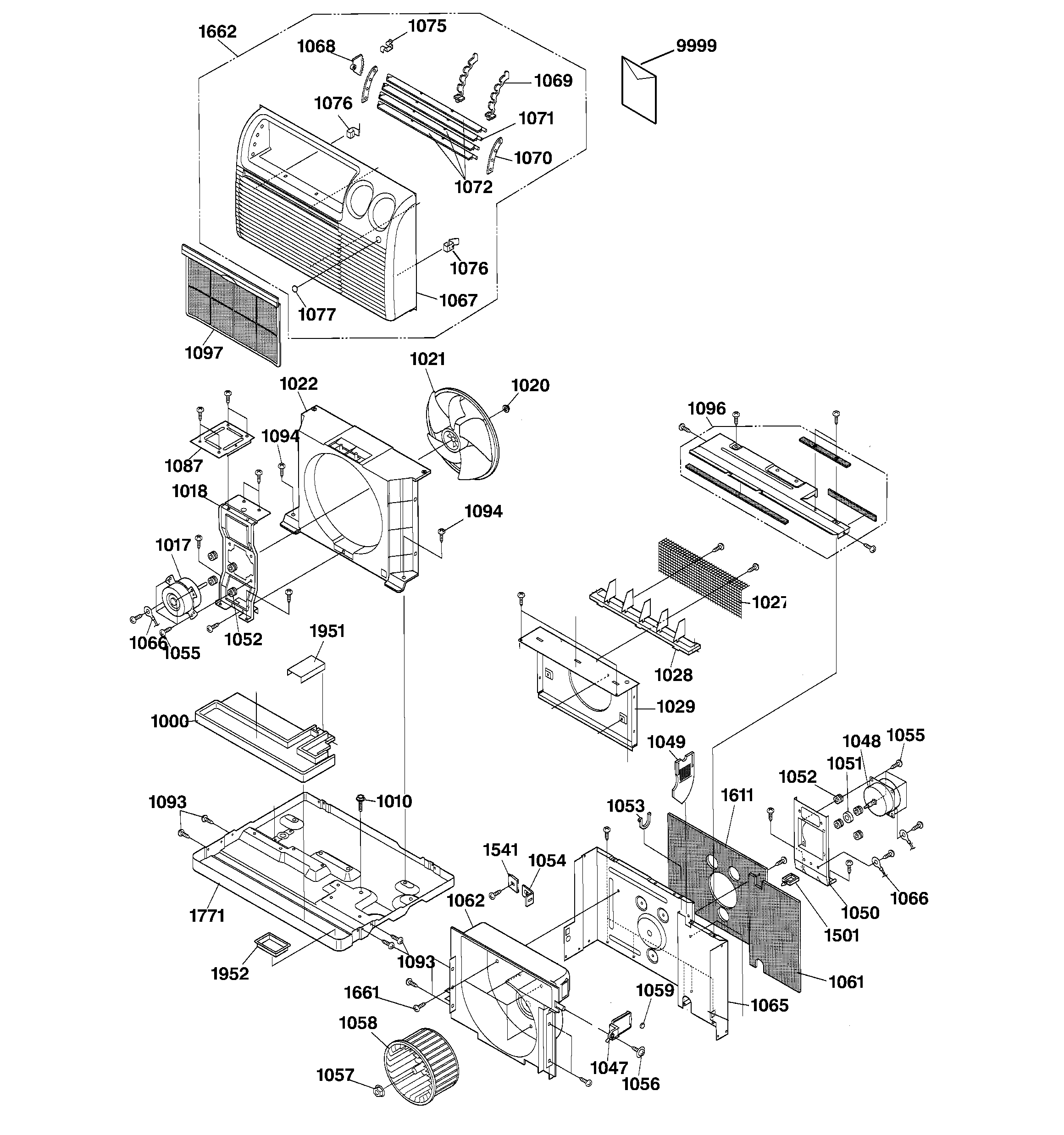 Cabinet & components