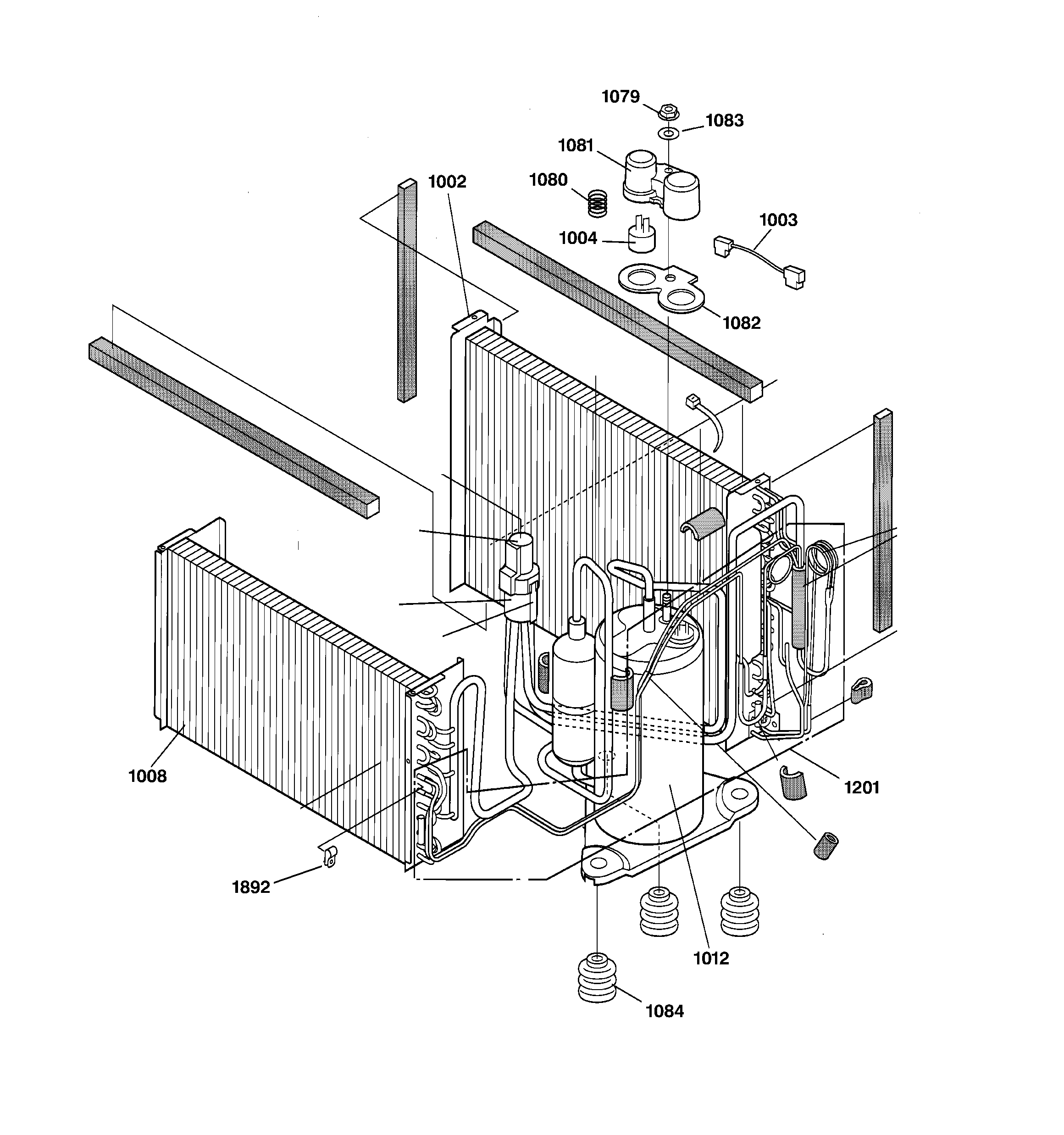 Sealed system components