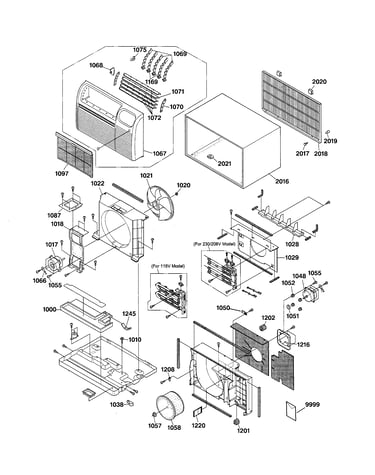 Cabinet & components
