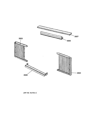 Mounting parts & frame