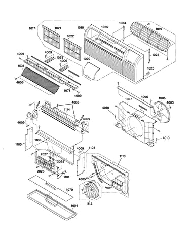 Grille & air moving parts