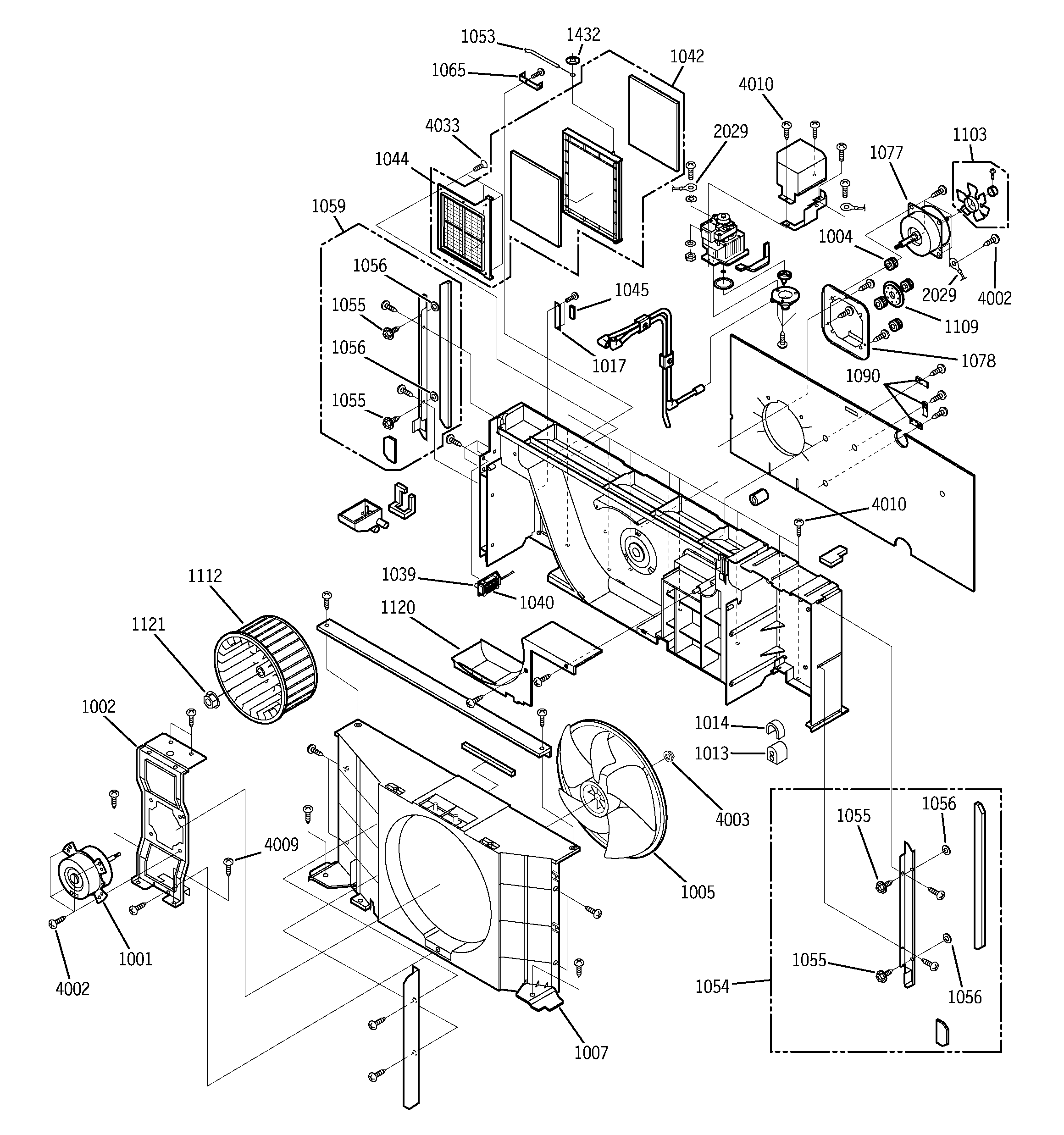 Motor & chassis parts