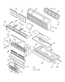 Grille, heater & base parts
