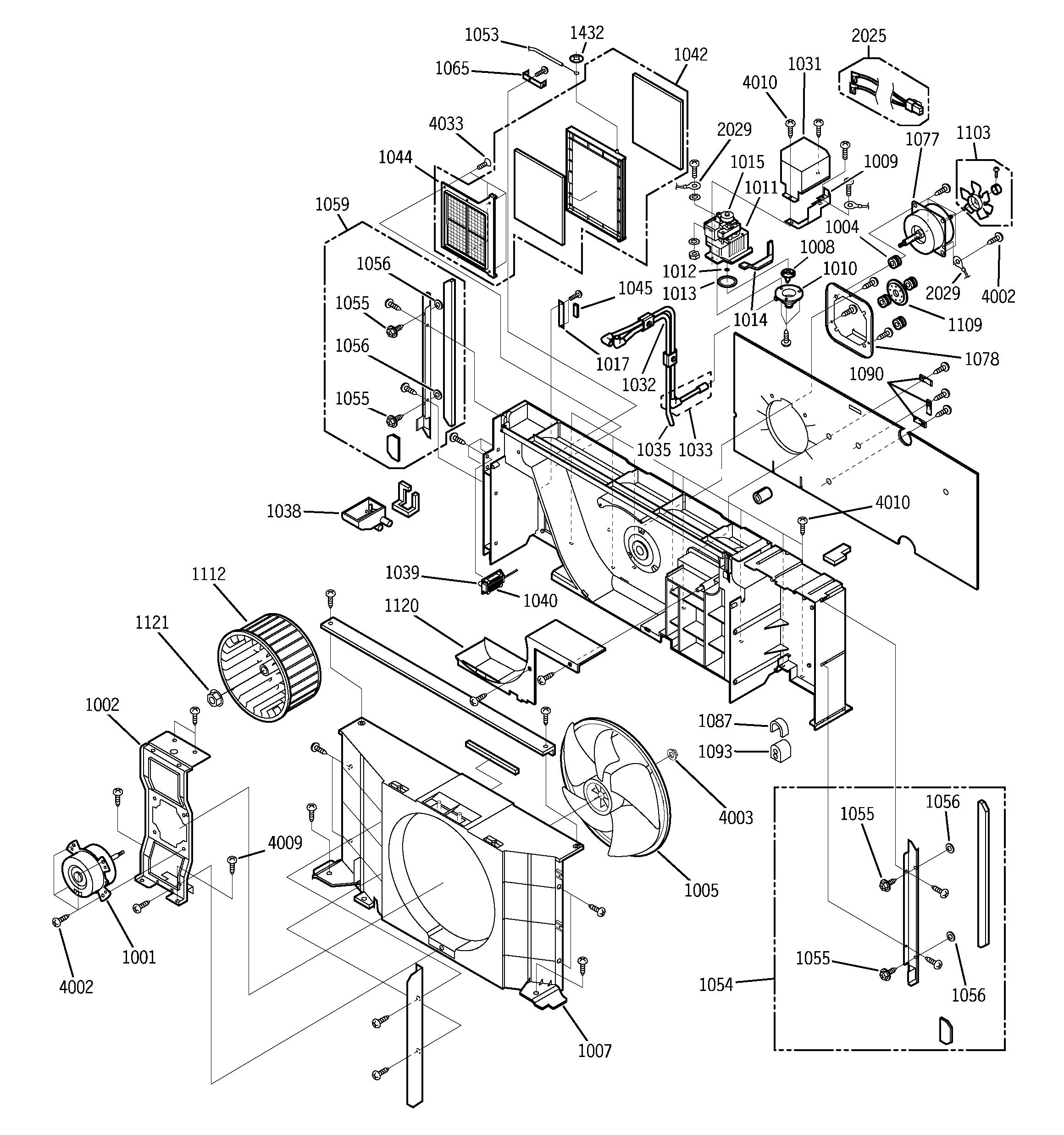 Motor & chassis parts