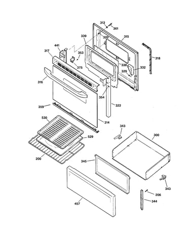 Door & drawer parts