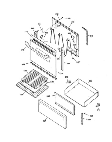 Door & drawer parts