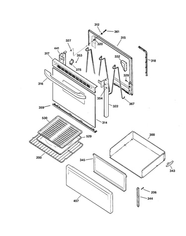 Door & drawer parts