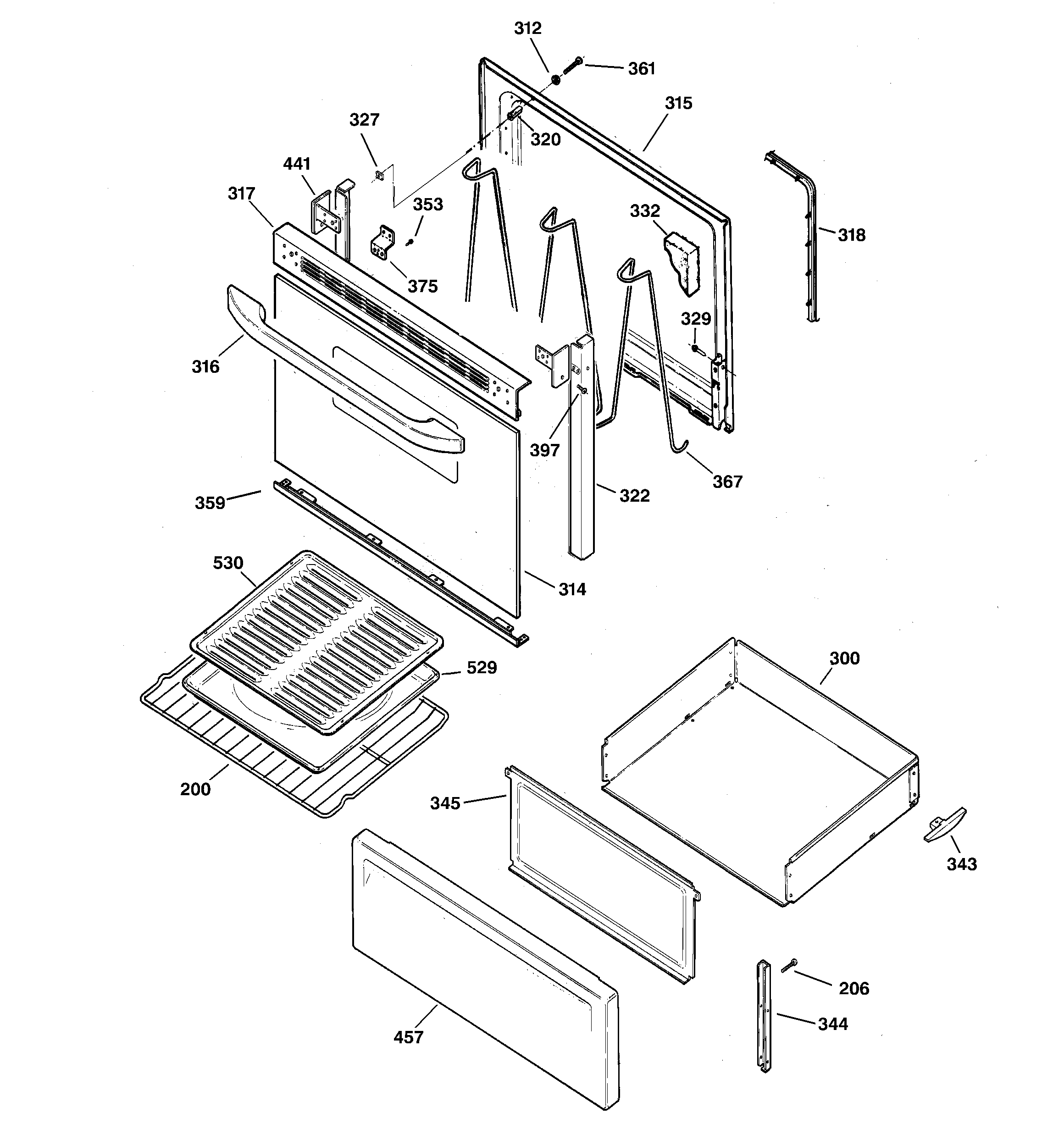 Door & drawer parts