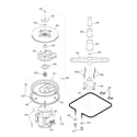 GE GSS1800H01WW motor-pump mechanism diagram