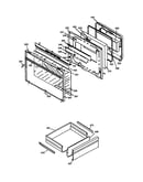 Oven door & drawer parts
