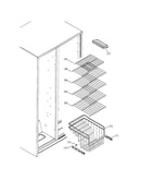Freezer shelves