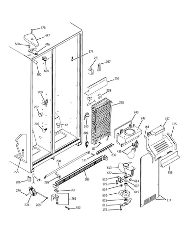 Freezer section