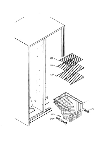 Freezer shelves