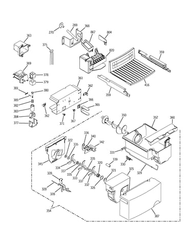 Ice maker & dispenser