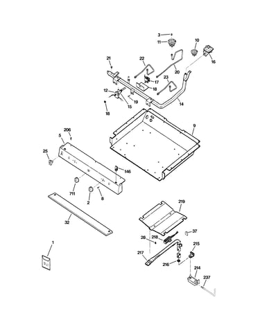 Gas & burner parts
