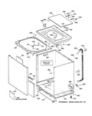 Cabinet, cover & front panel