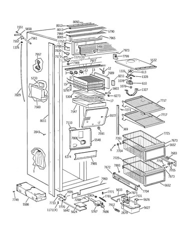 Freezer section