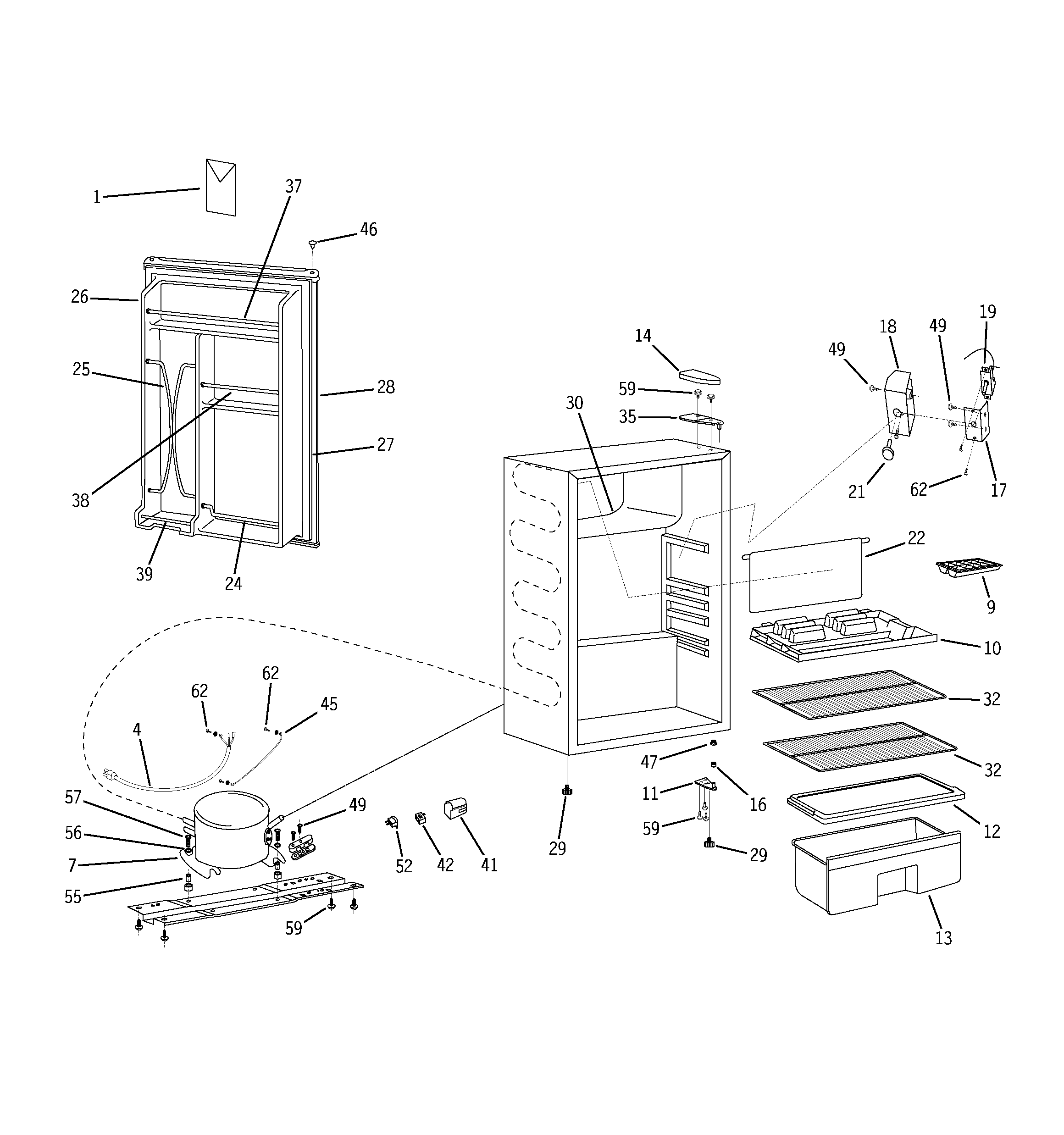 REFRIGERATOR PARTS