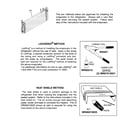 GE GTH22SBNARBS evaporator instructions diagram
