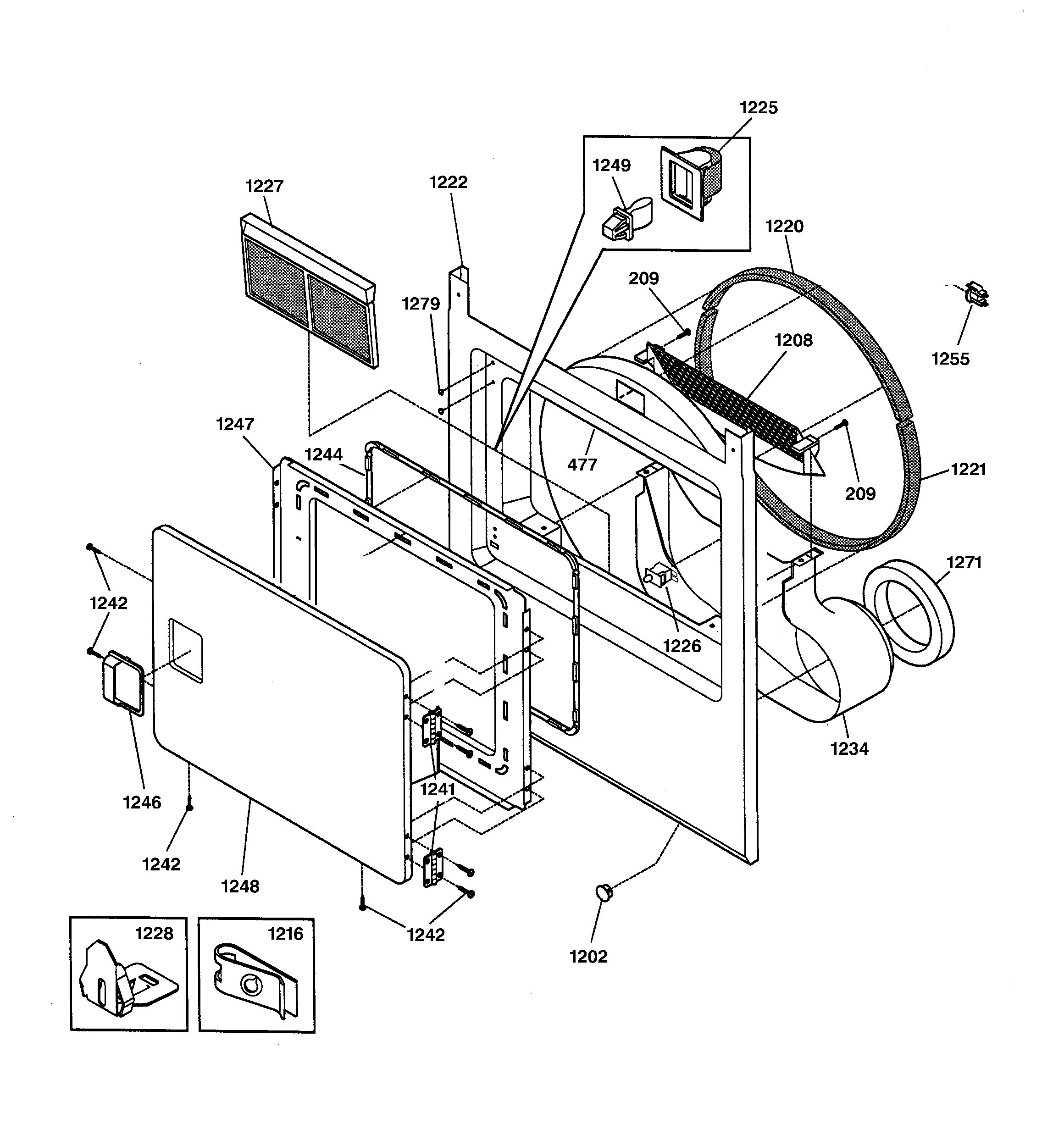 FRONT PANEL & DOOR