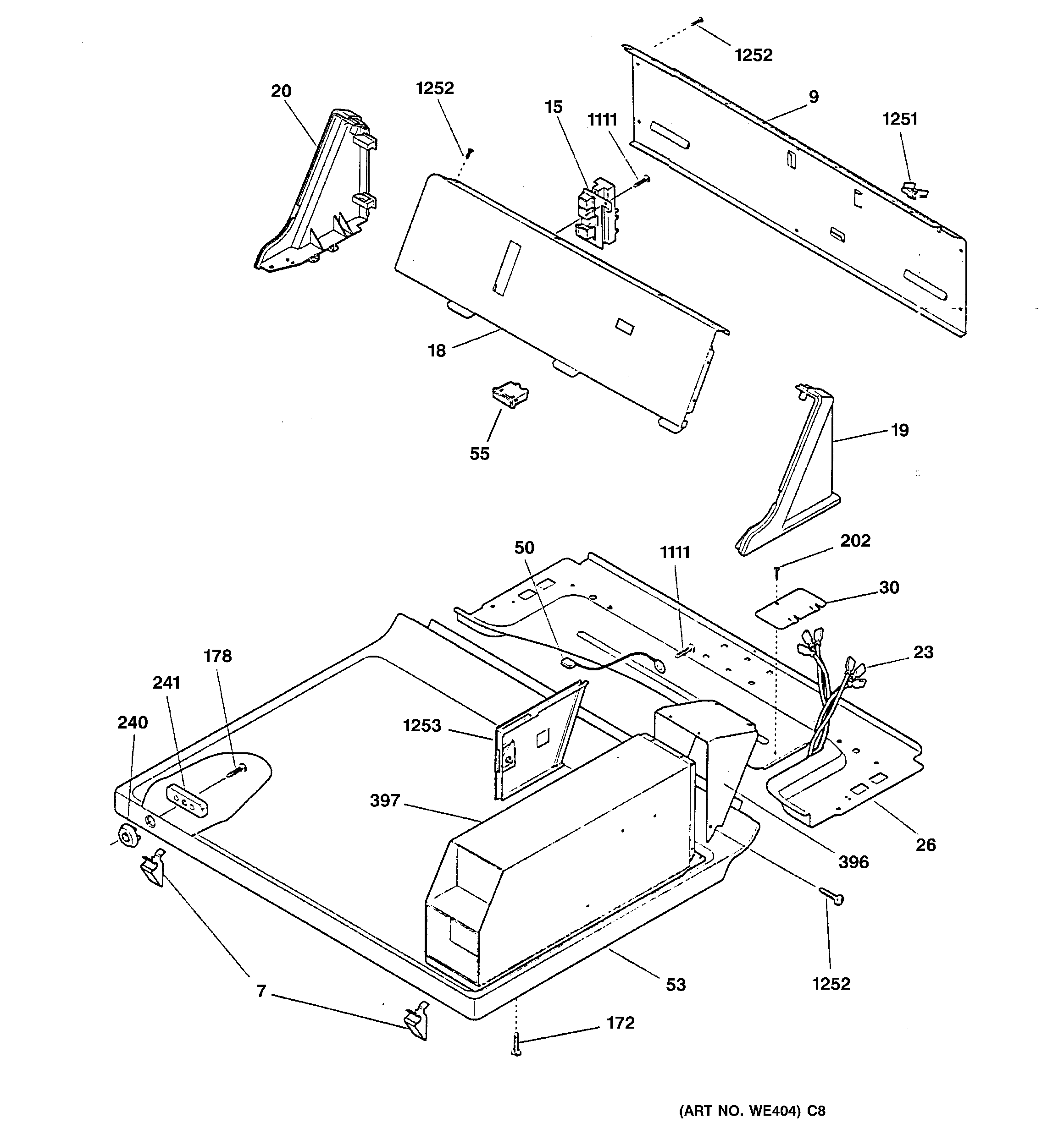 CONTROLS & TOP PANEL