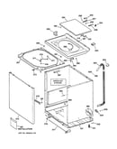 Cabinet, cover & front panel