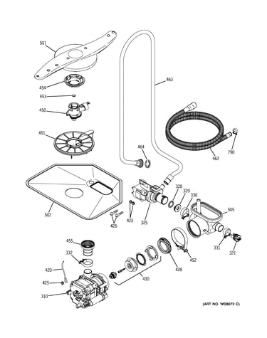 Motor-pump mechanism