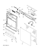 Escutcheon & door assembly