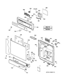 Escutcheon & door assembly