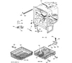 GE GSC3200F01BL body parts diagram